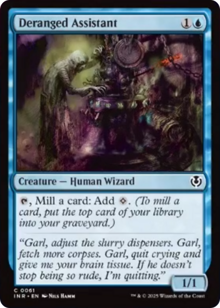 Deranged Assistant [Innistrad Remastered] | Rook's Games and More
