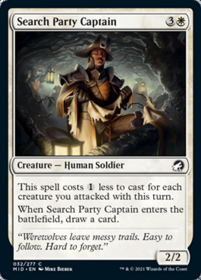 Search Party Captain [Innistrad: Midnight Hunt] | Rook's Games and More