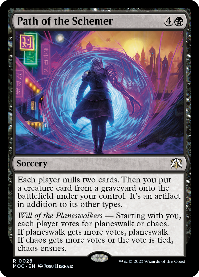 Path of the Schemer [March of the Machine Commander] | Rook's Games and More