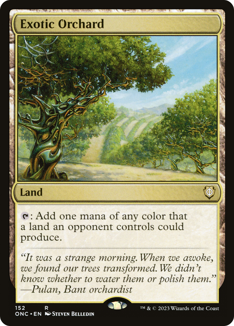 Exotic Orchard [Phyrexia: All Will Be One Commander] | Rook's Games and More