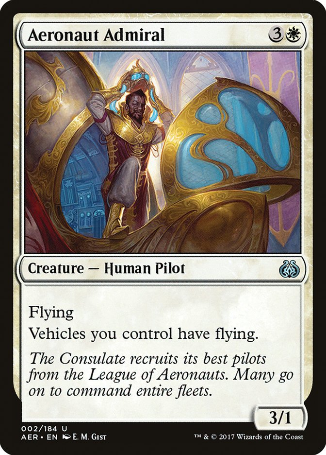 Aeronaut Admiral [Aether Revolt] | Rook's Games and More