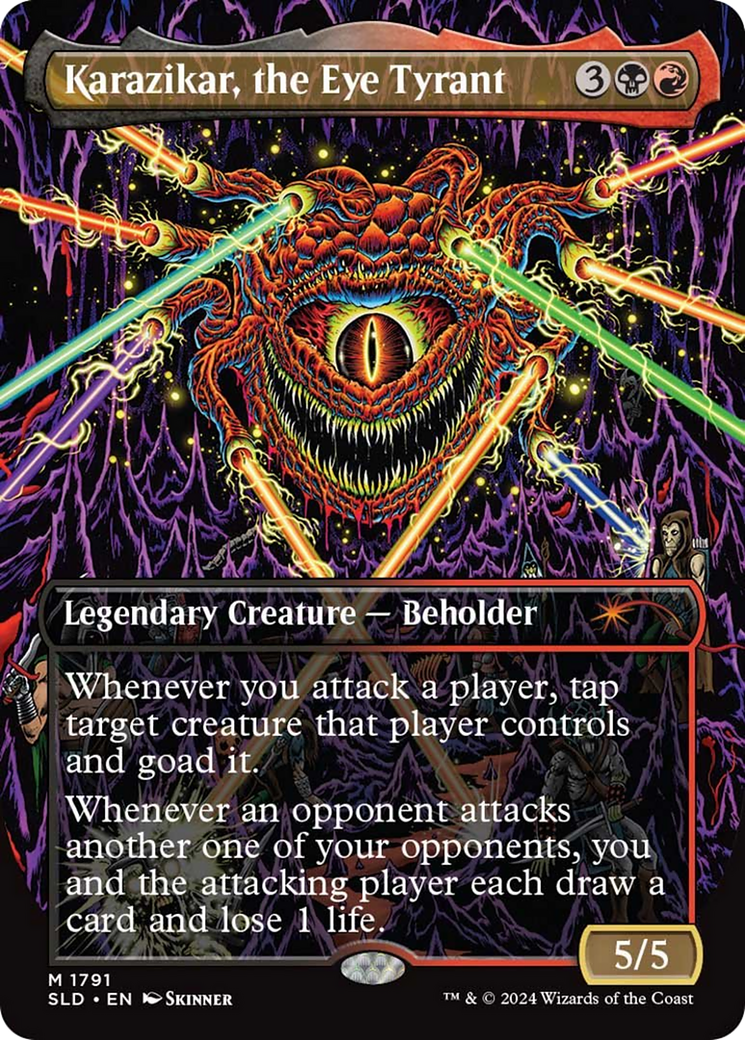 Karazikar, the Eye Tyrant (Rainbow Foil) [Secret Lair Drop Series] | Rook's Games and More