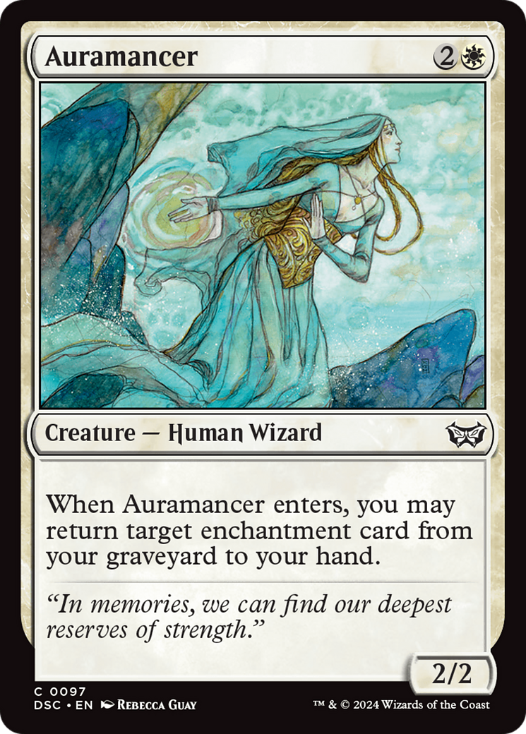 Auramancer [Duskmourn: House of Horror Commander] | Rook's Games and More