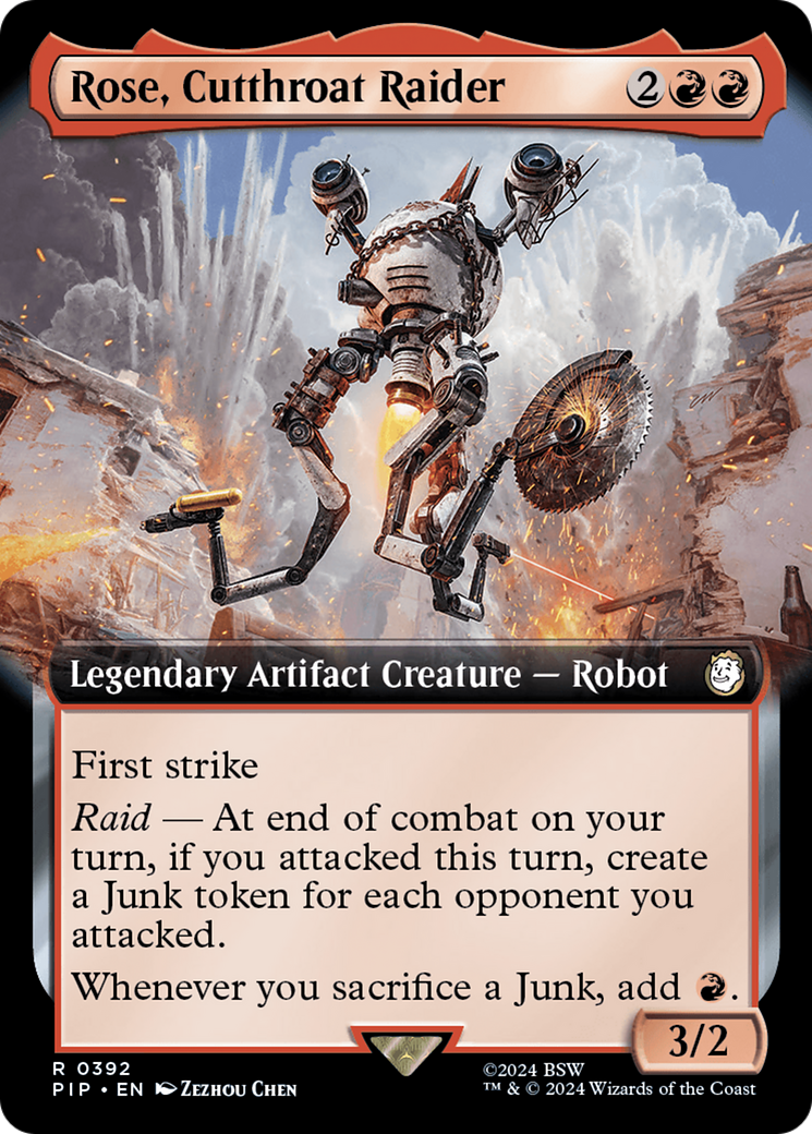 Rose, Cutthroat Raider (Extended Art) [Fallout] | Rook's Games and More