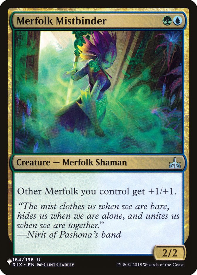 Merfolk Mistbinder [The List] | Rook's Games and More