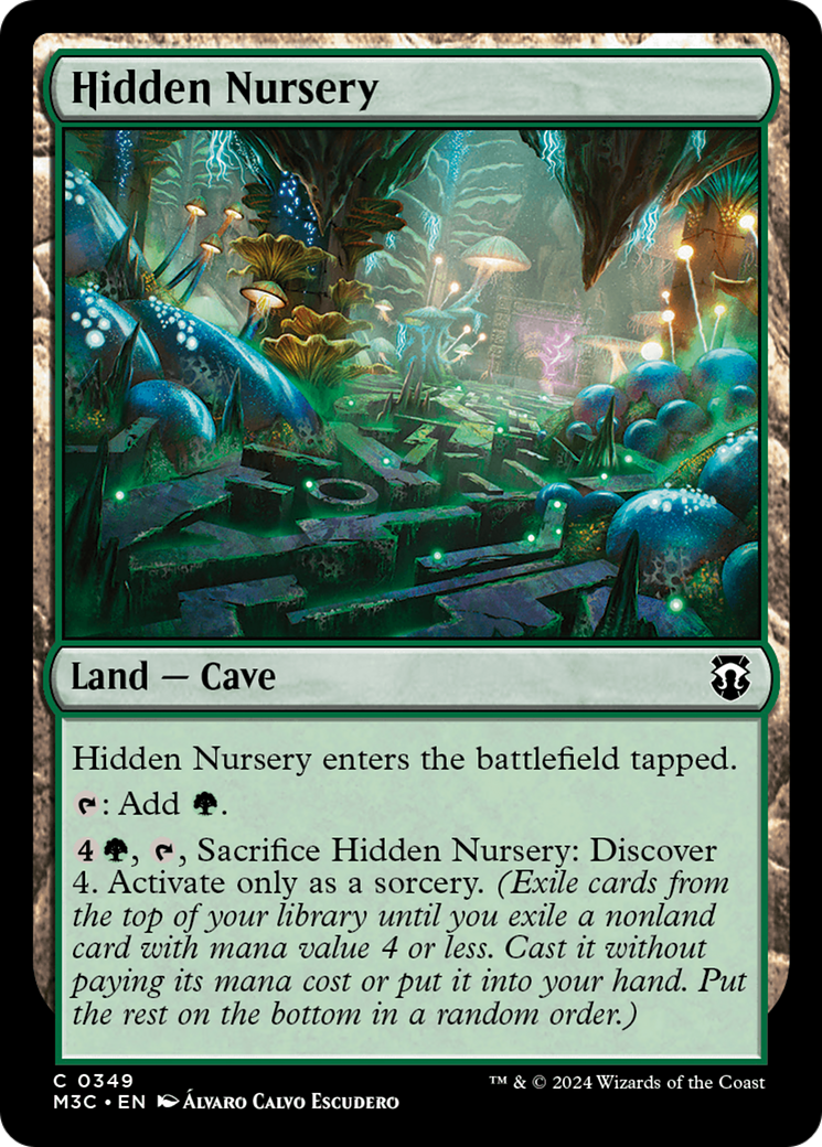 Hidden Nursery (Ripple Foil) [Modern Horizons 3 Commander] | Rook's Games and More