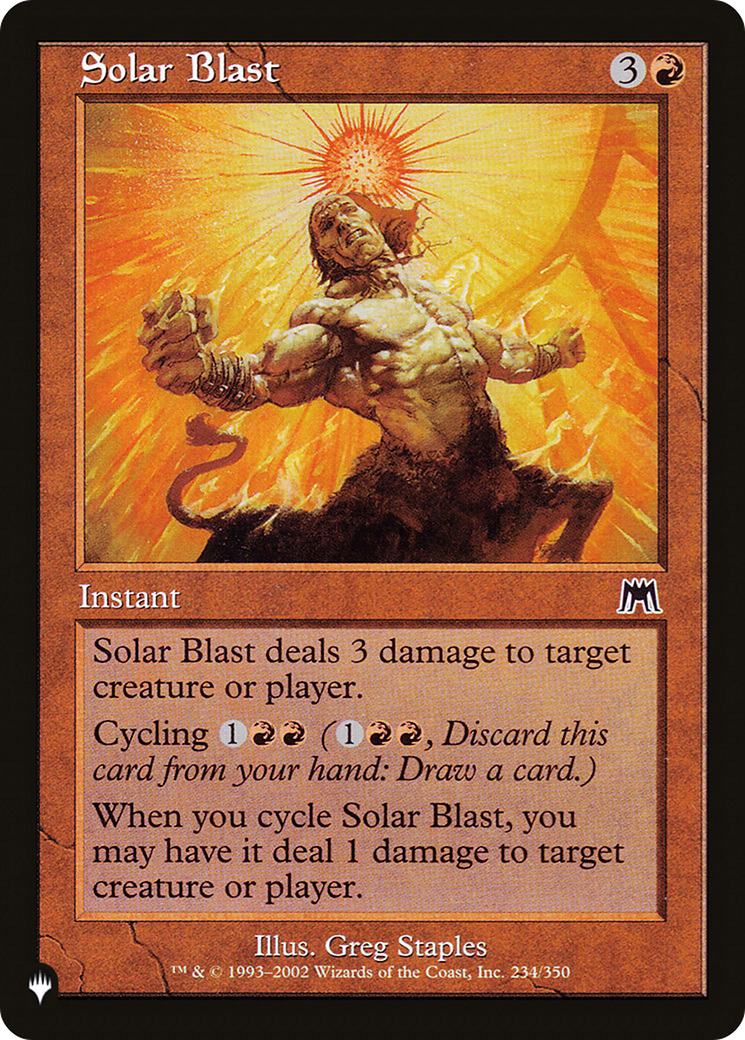 Solar Blast [The List] | Rook's Games and More