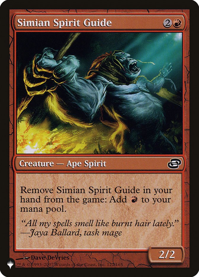 Simian Spirit Guide [The List] | Rook's Games and More