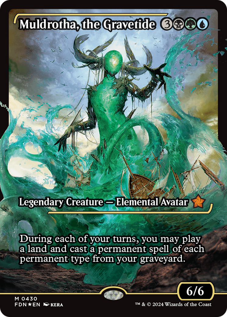 Muldrotha, the Gravetide (Showcase) [Foundations] | Rook's Games and More