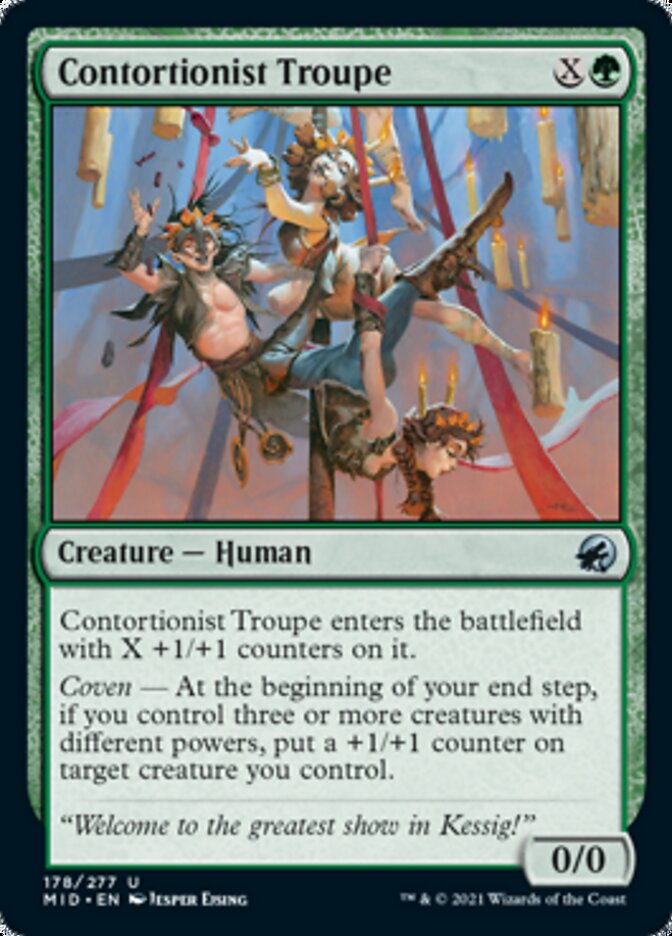 Contortionist Troupe [Innistrad: Midnight Hunt] | Rook's Games and More
