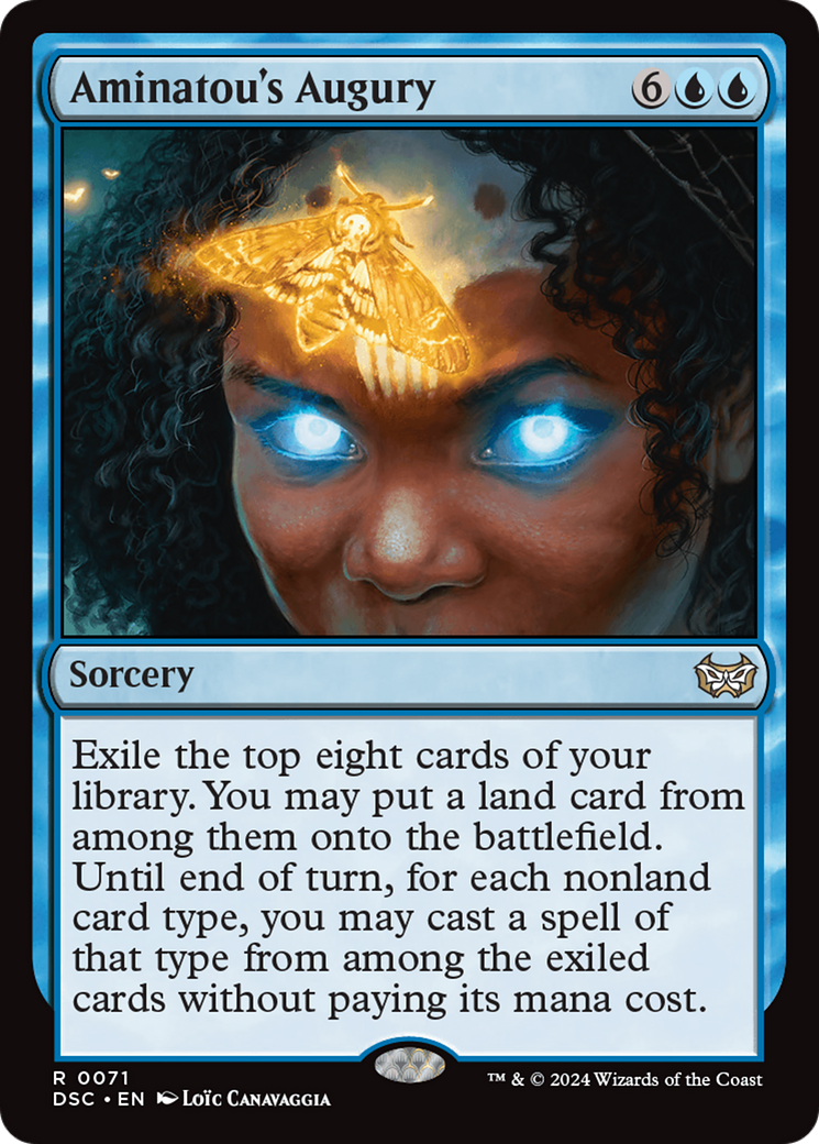Aminatou's Augury [Duskmourn: House of Horror Commander] | Rook's Games and More