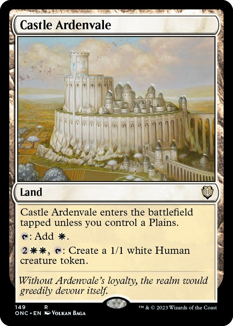 Castle Ardenvale [Phyrexia: All Will Be One Commander] | Rook's Games and More