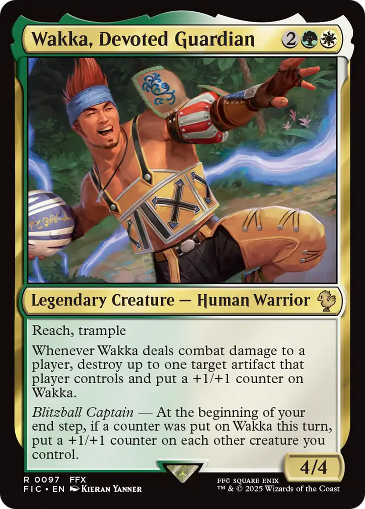 Wakka, Devoted Guardian [FINAL FANTASY Commander] | Rook's Games and More