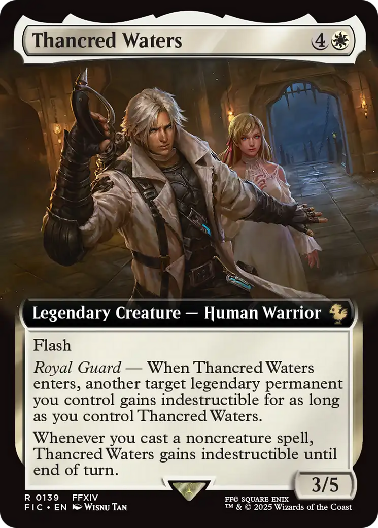 Thancred Waters (Extended Art) [FINAL FANTASY Commander] | Rook's Games and More