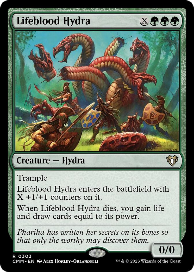 Lifeblood Hydra [Commander Masters] | Rook's Games and More