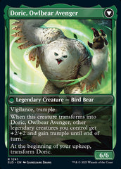 Doric, Nature's Warden // Doric, Owlbear Avenger [Secret Lair Drop Series] | Rook's Games and More