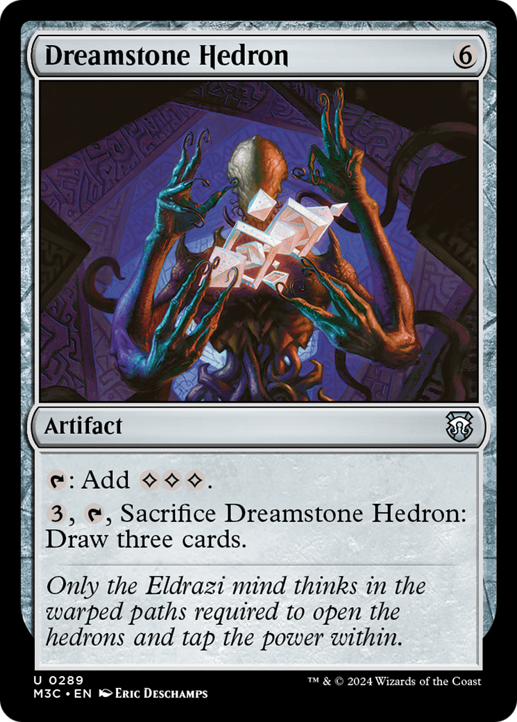 Dreamstone Hedron (Ripple Foil) [Modern Horizons 3 Commander] | Rook's Games and More