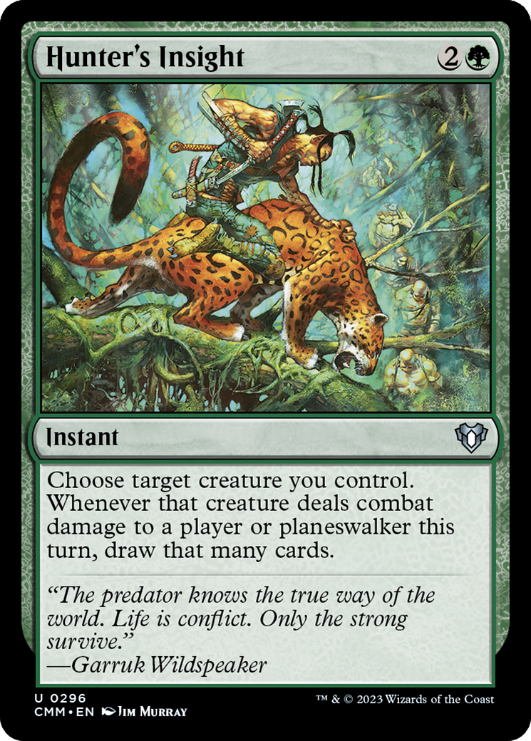 Hunter's Insight [Commander Masters] | Rook's Games and More