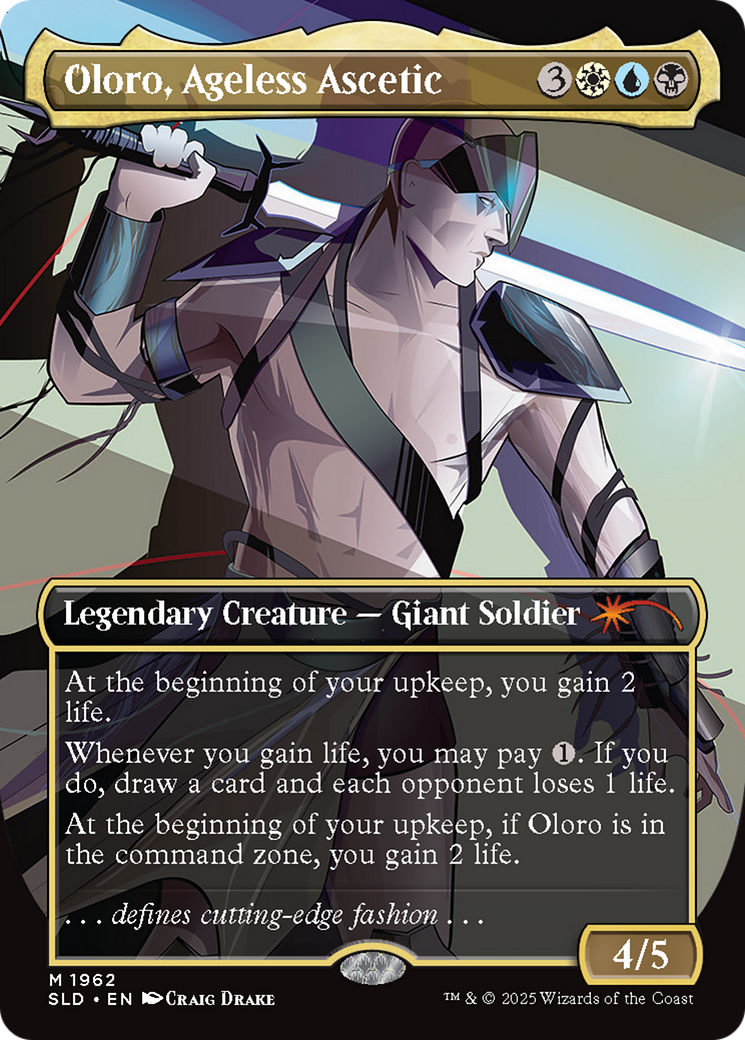 Oloro, Ageless Ascetic [Secret Lair Drop Series] | Rook's Games and More