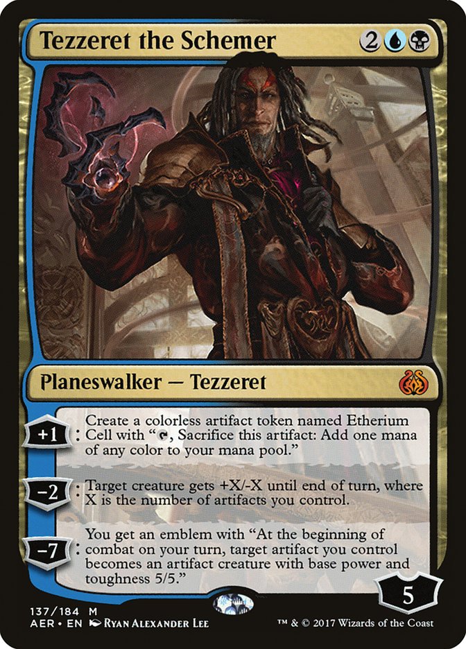 Tezzeret the Schemer [Aether Revolt] | Rook's Games and More