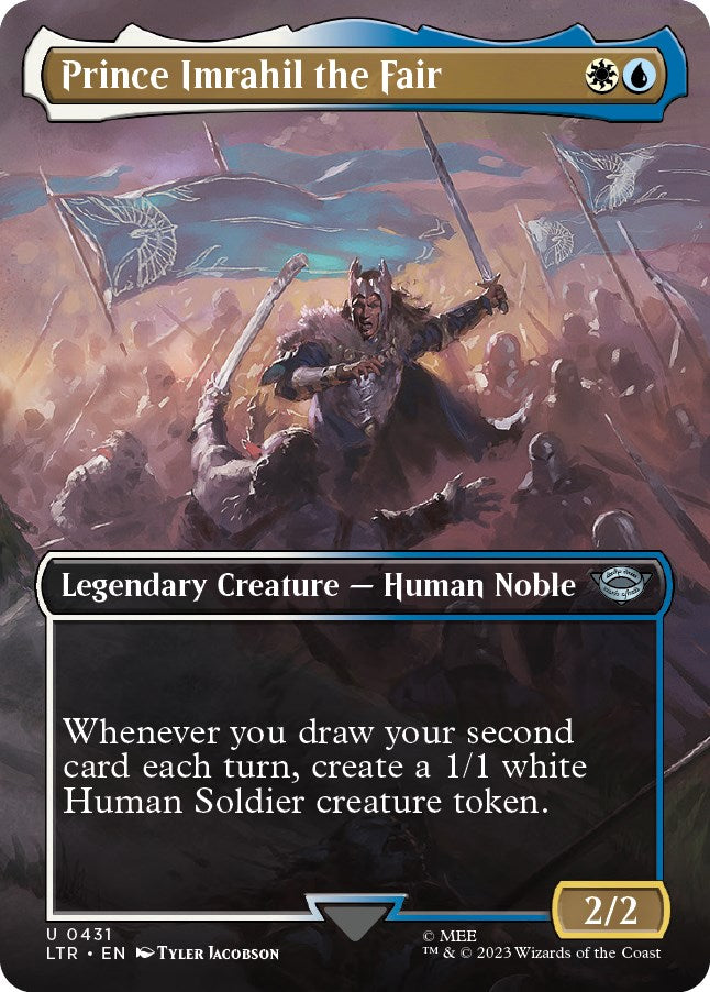 Prince Imrahil the Fair (Borderless Alternate Art) [The Lord of the Rings: Tales of Middle-Earth] | Rook's Games and More