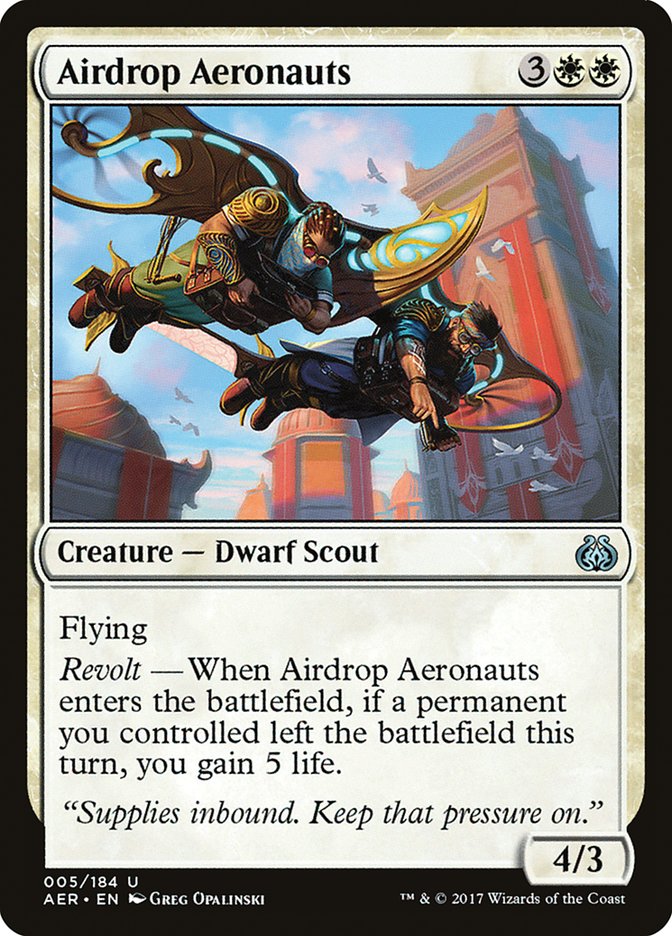 Airdrop Aeronauts [Aether Revolt] | Rook's Games and More