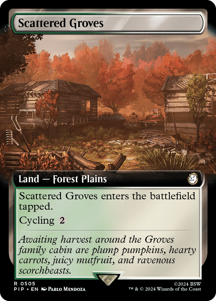 Scattered Groves (Extended Art) [Fallout] | Rook's Games and More