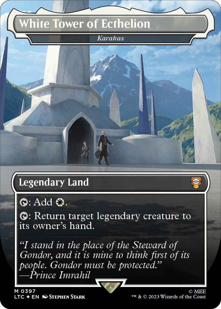 White Tower of Ecthelion - Karakas (Surge Foil Realms and Relics) [The Lord of the Rings: Tales of Middle-Earth Commander] | Rook's Games and More