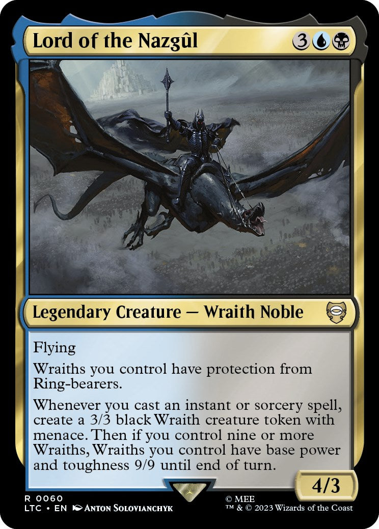 Lord of the Nazgul [The Lord of the Rings: Tales of Middle-Earth Commander] | Rook's Games and More