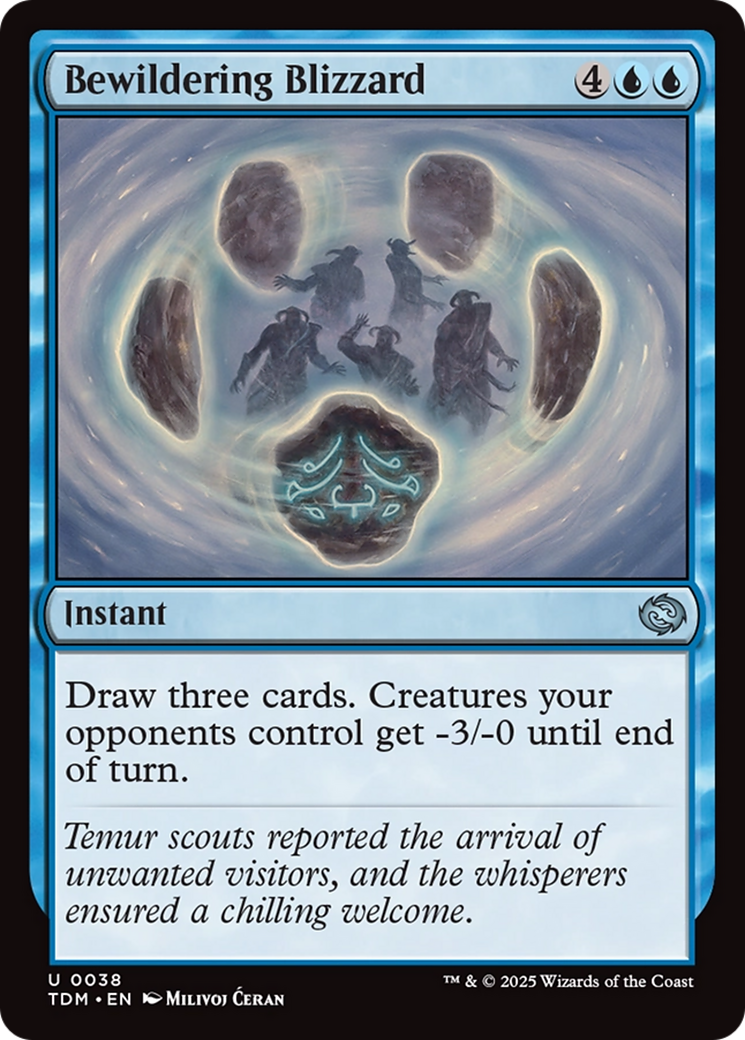 Bewildering Blizzard [Tarkir: Dragonstorm] | Rook's Games and More