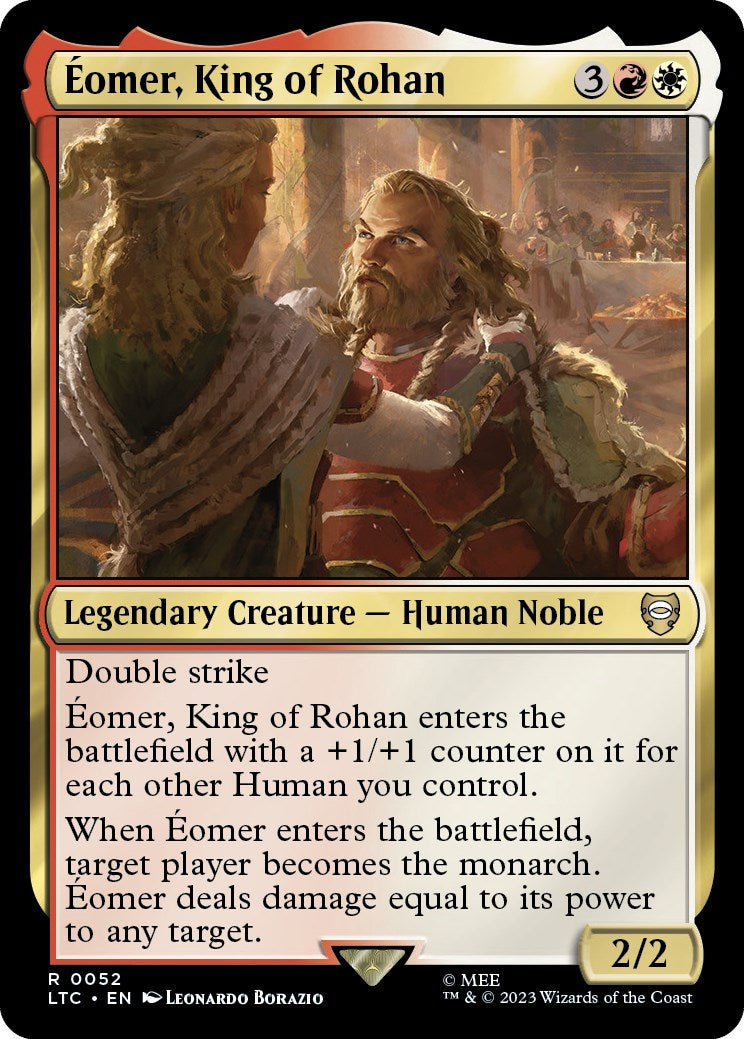 Eomer, King of Rohan [The Lord of the Rings: Tales of Middle-Earth Commander] | Rook's Games and More