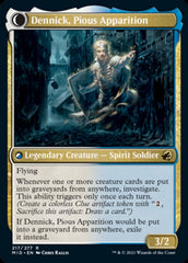 Dennick, Pious Apprentice // Dennick, Pious Apparition [Innistrad: Midnight Hunt] | Rook's Games and More