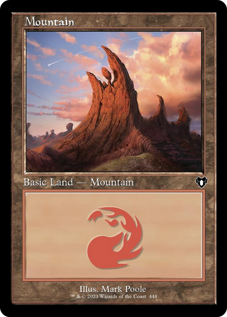 Mountain (448) (Retro) [Commander Masters] | Rook's Games and More