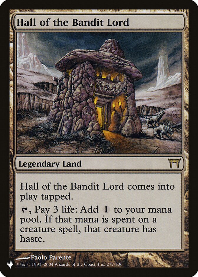 Hall of the Bandit Lord [The List] | Rook's Games and More