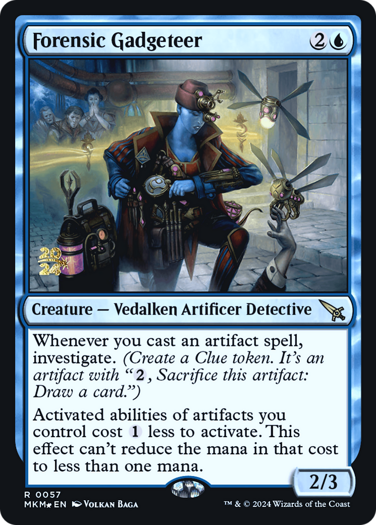 Forensic Gadgeteer [Murders at Karlov Manor Prerelease Promos] | Rook's Games and More