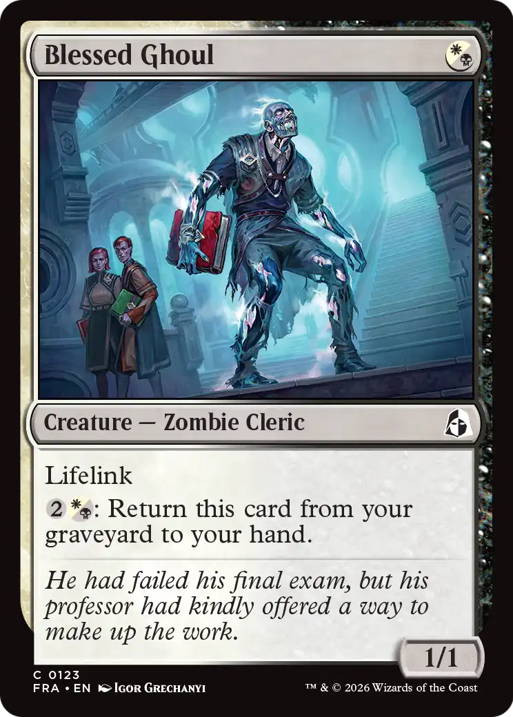 Blessed Ghoul [Reality Fracture] | Rook's Games and More