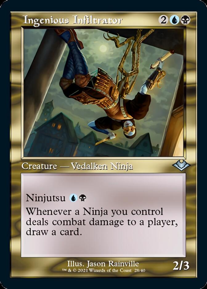 Ingenious Infiltrator (Retro Foil Etched) [Modern Horizons] | Rook's Games and More