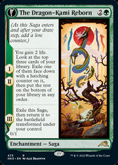 The Dragon-Kami Reborn // Dragon-Kami's Egg (Extended Art) [Kamigawa: Neon Dynasty] | Rook's Games and More