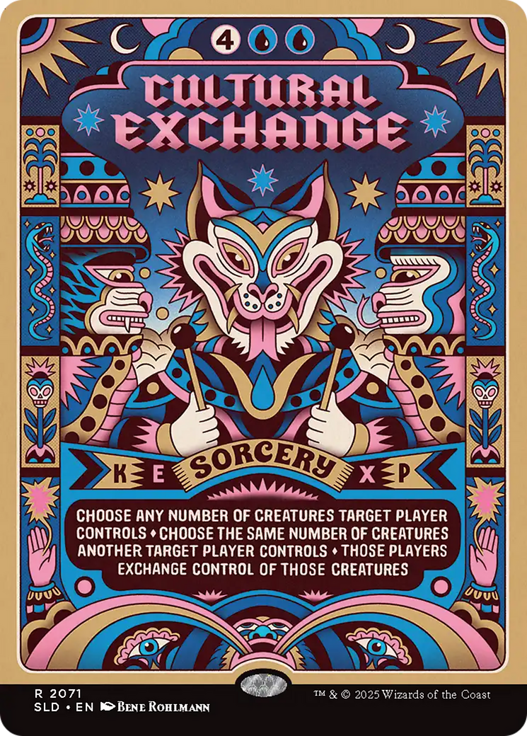 Cultural Exchange (Rainbow Foil) [Secret Lair Drop Series] | Rook's Games and More