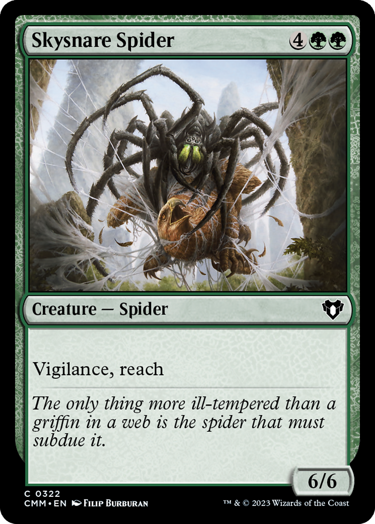 Skysnare Spider [Commander Masters] | Rook's Games and More