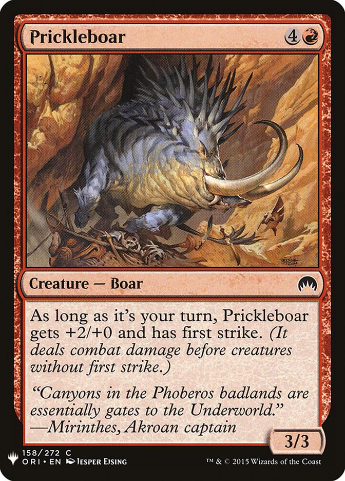 Prickleboar [Mystery Booster] | Rook's Games and More