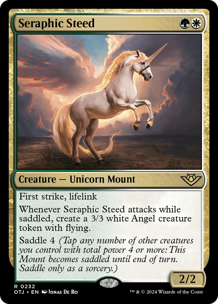 Seraphic Steed [Outlaws of Thunder Junction] | Rook's Games and More