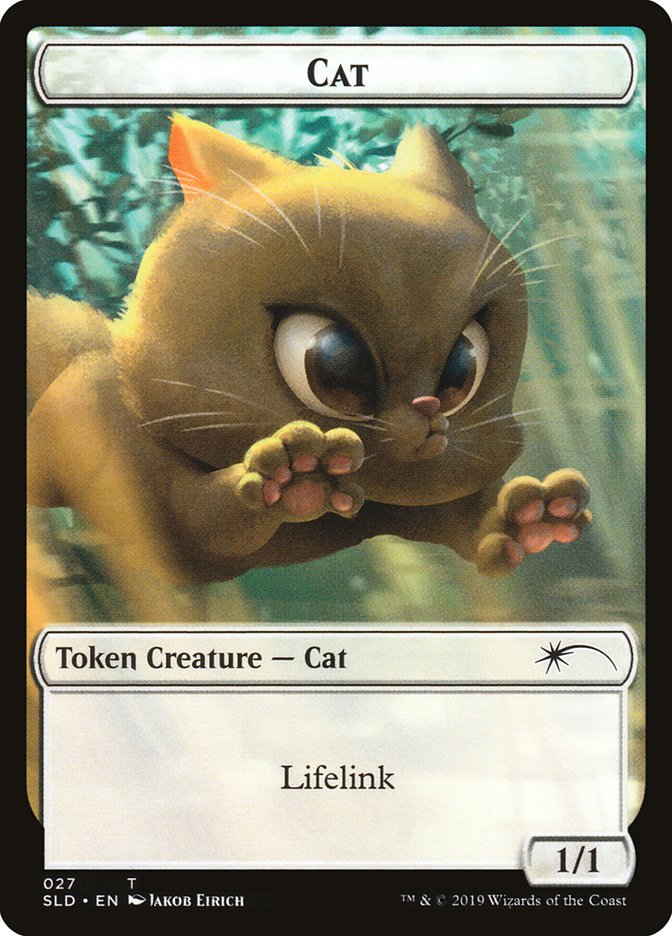 Cat (27) // Cat (28) Double-Sided Token [Secret Lair Drop Series] | Rook's Games and More