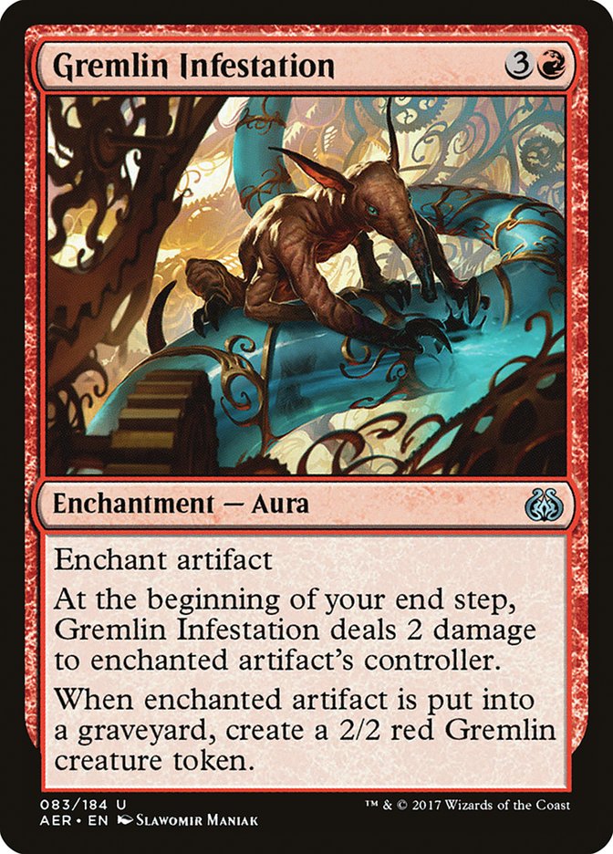 Gremlin Infestation [Aether Revolt] | Rook's Games and More