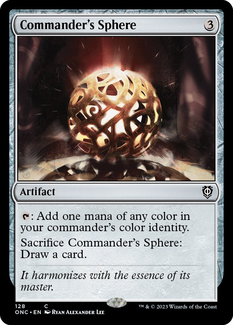 Commander's Sphere [Phyrexia: All Will Be One Commander] | Rook's Games and More