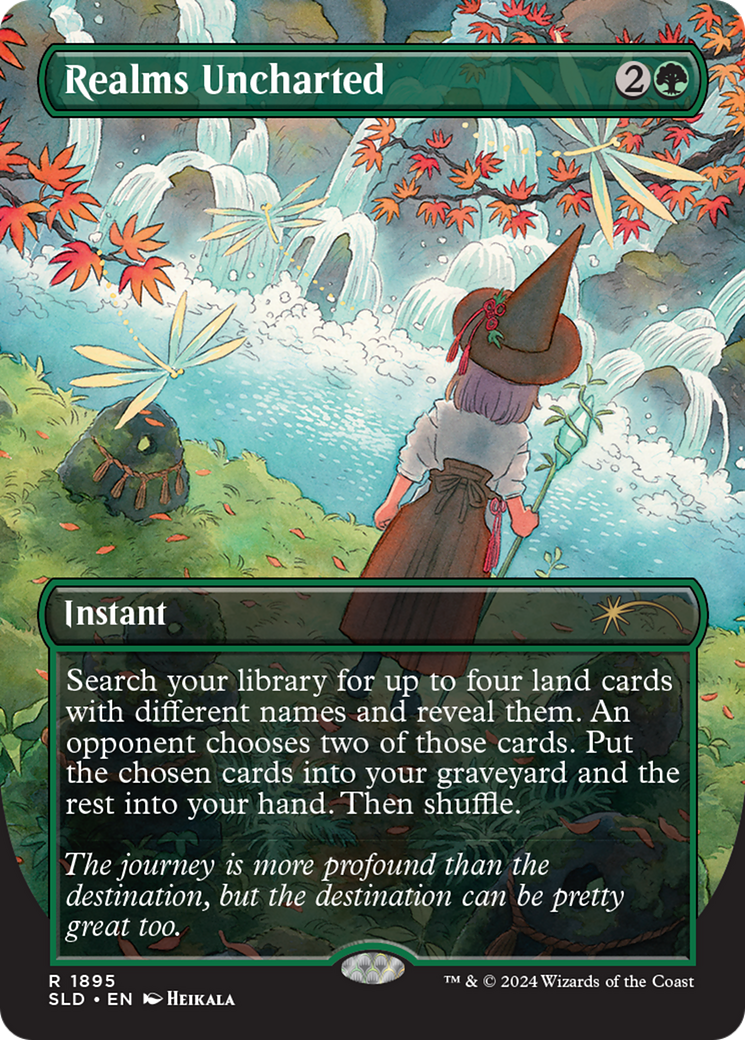 Realms Uncharted (Rainbow Foil) [Secret Lair Drop Series] | Rook's Games and More
