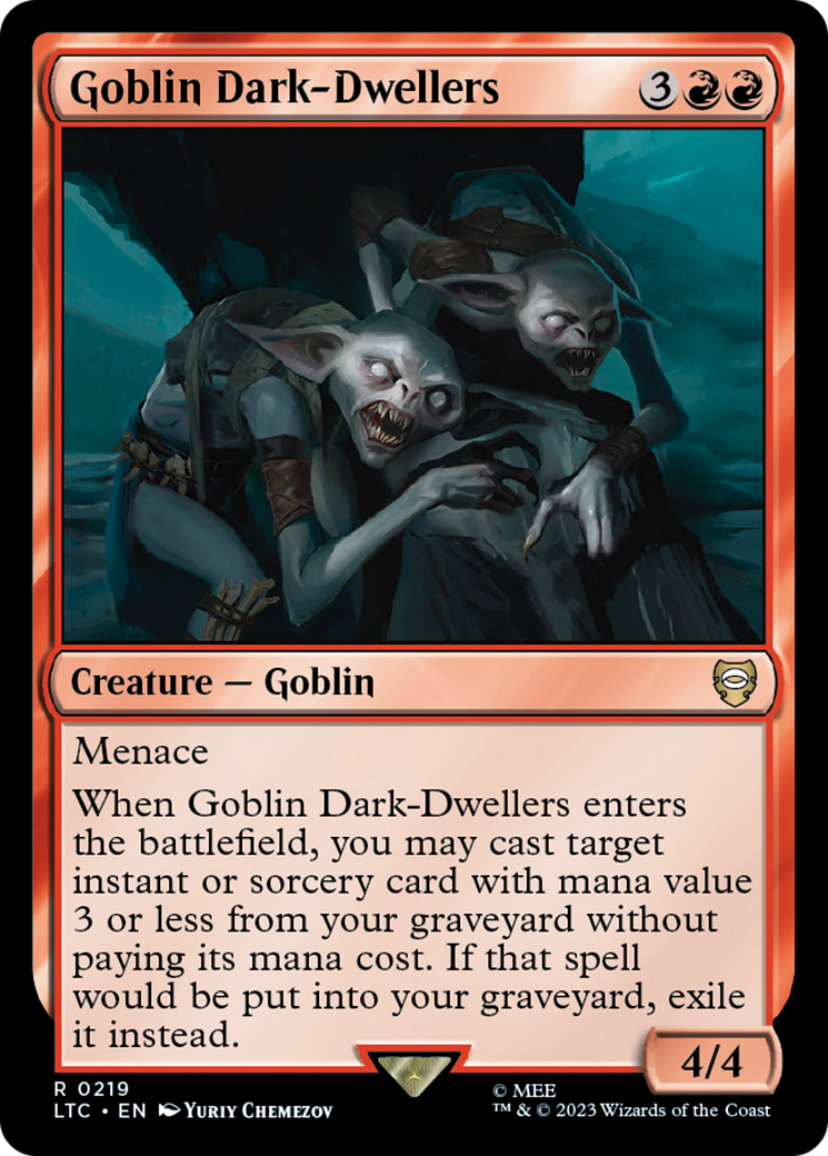 Goblin Dark-Dwellers [The Lord of the Rings: Tales of Middle-Earth Commander] | Rook's Games and More