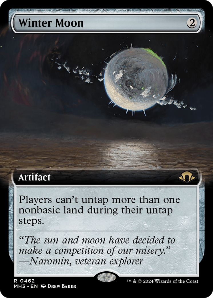 Winter Moon (Extended Art) [Modern Horizons 3] | Rook's Games and More