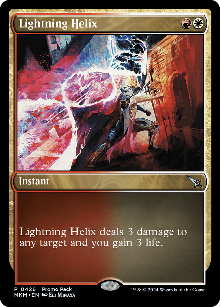 Lightning Helix (Promo Pack) [Murders at Karlov Manor Promos] | Rook's Games and More