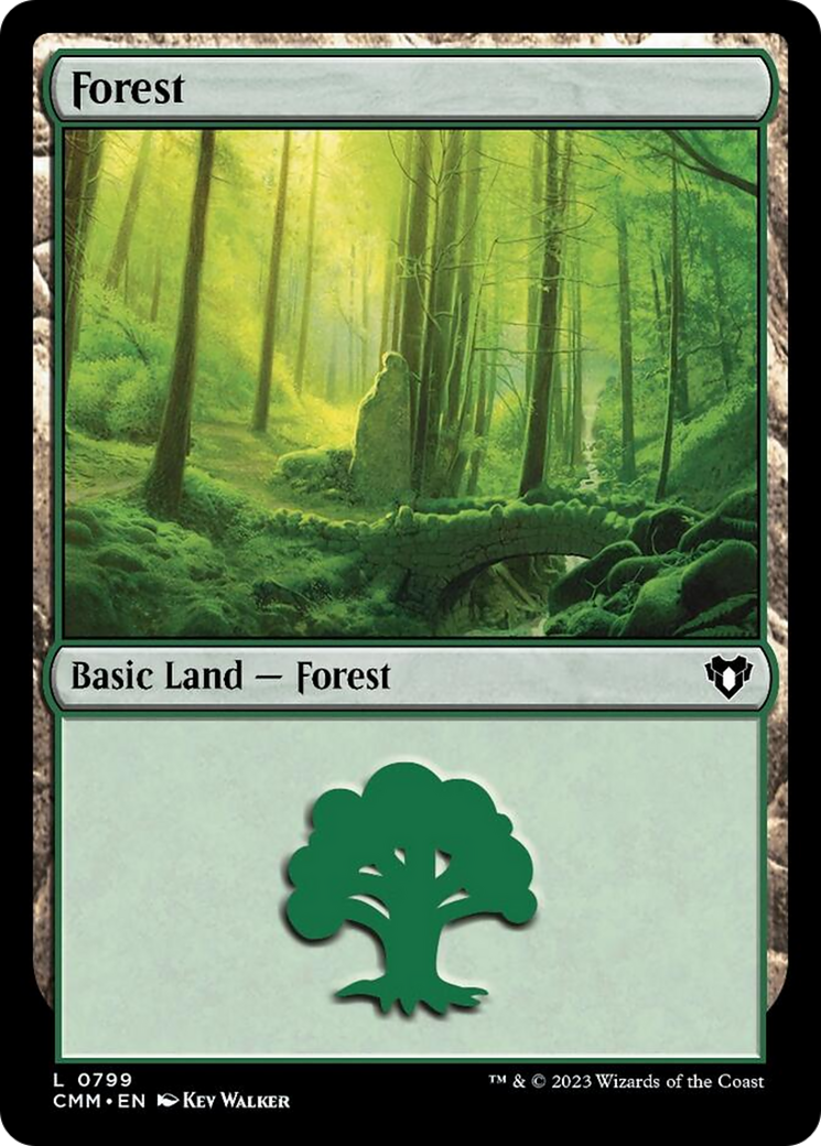 Forest (799) [Commander Masters] | Rook's Games and More